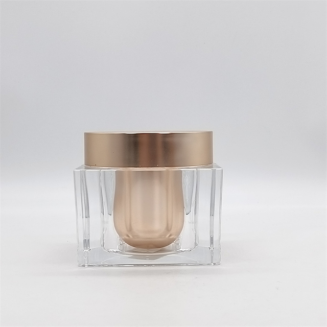 Pot de crème de grand Volume d'emballage cosmétique de Sale200g chaud pots en plastique de pot acrylique de 200 ml 