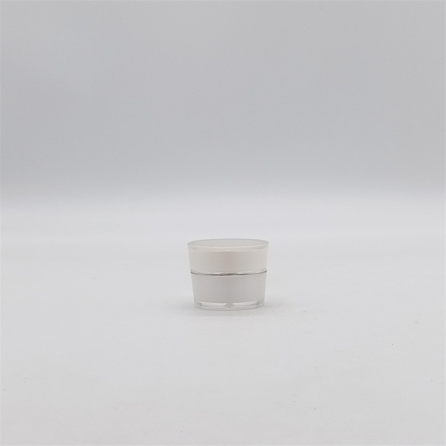 Mini pot pyramide rond en acrylique, récipient de 5ml, pot de crème en plastique cosmétique, emballage cosmétique, crème de soin pour la peau 5g